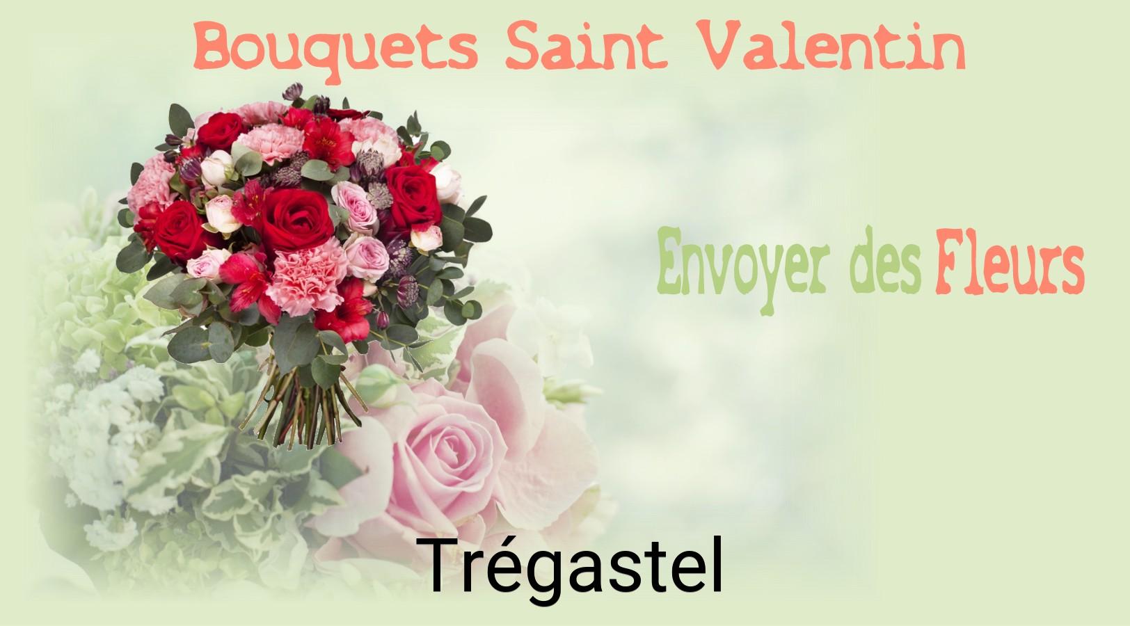 Roses de Saint-Valentin livrées à Trégastel